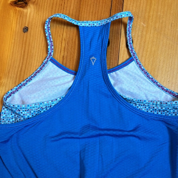IVIVVA 8 Blue Confetti Dots Double Dutch Tank Top - Picture 2 of 7